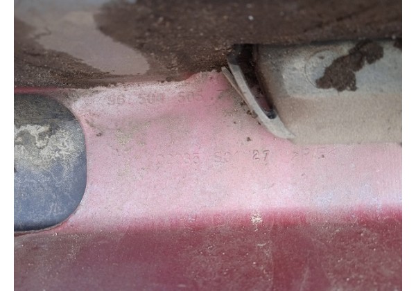 Бампер задній, 5D Citroen C4, 04-08, 7410W9