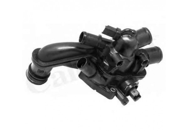 Корпус термостата Peugeot 207, 308, 3008, 5008, Partner II, RCZ, Citroen C4, C4 Picasso, C4 Grand Picasso, DS3 1.6 16V, 1.6 VTI, 1.6 THP, 1.6 16V Turbo, 1336Z6, двигун EP6