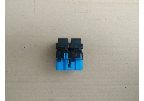 Кнопка склопідіймача лівих дверей, синя Renault Megane II, Scenic II, 10 Pin, 8200107772