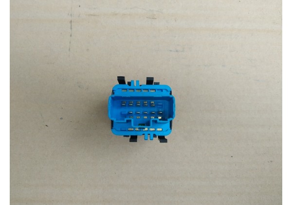 Кнопка склопідіймача лівих дверей, синя Renault Megane II, Scenic II, 10 Pin, 8200107772
