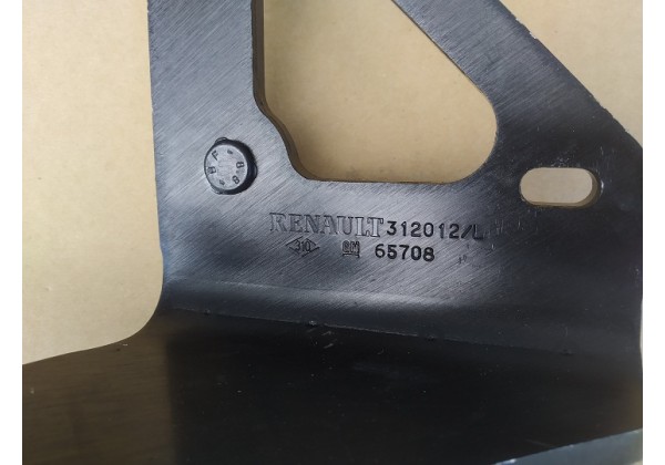 Ролік бокової правої здвижної двері нижній з ричагом Renault Trafic II, 7700312012