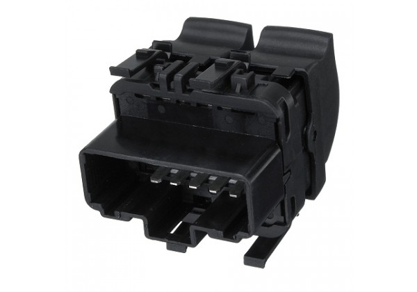 Кнопка склопідіймача лівих дверей Renault Scenic II, Espace IV, Megane II, Laguna II, Trafic II, Clio II, 10 Pin, 8200315034 