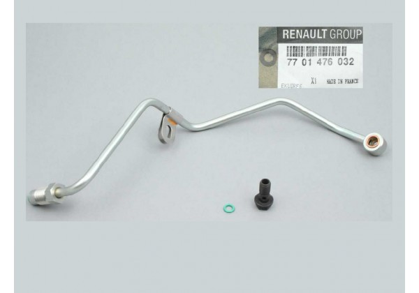 Трубка масляна турбіни Renault 1.9 dci, 7701476032*
