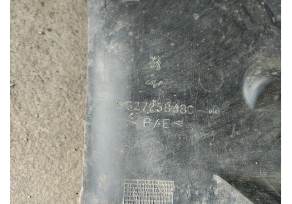 Підкрилок лівий задній, передня частина Peugeot 206, 9627258480*