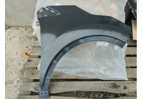 Крило переднє праве, пластік Renault Captur, 13-17, 631006348R*