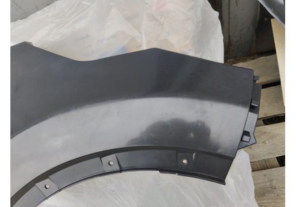 Крило переднє праве, пластік Renault Captur, 13-17, 631006348R*