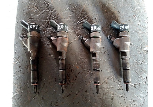 Форсунка дизельна електронна, Peugeot, Citroen, 2.0HDi, JTD, 0445110044, 9637536080