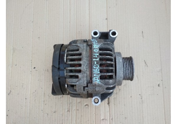 генератор Renault Clio II, Symbol II, Megane, Scenic, Kangoo 1.4, 1.6 16V, 7700434899, 0124325031, 85A