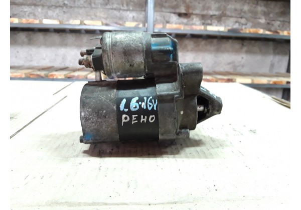 Стартер Рено Меган, Сценік, Кліо 2, Кенго, Лагуна 1,2, Символ, 1.4 16v, 1.6 16v, D7E22, 7700104674, 7700105119, 7711134530, 8200049826, 8200082782
