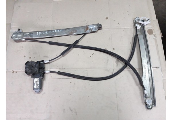 Склопідйомник електричний лівої передньої дверки Renault Megane II, 02-08, 8200325138, 850696, 12800047101
