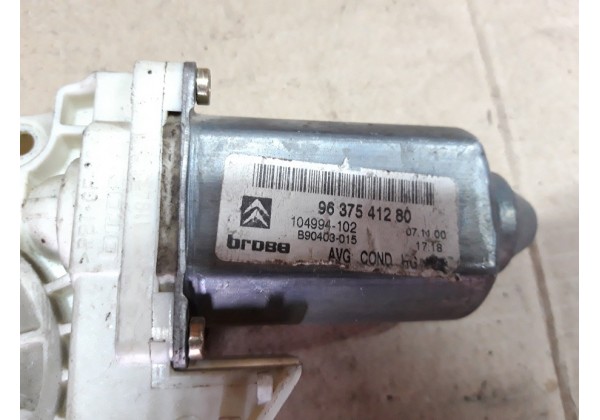 Моторчик склопідйомника переднього лівого, Citroen C5, 9637541280