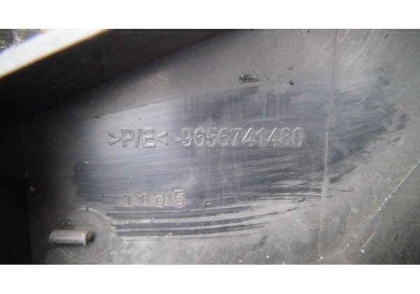 Підсилювач переднього бампера низ пластик Peugeot 308, 724009, 7414TY, 9656741480