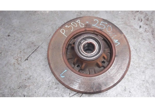 гальмівний диск задній, з підшипником Peugeot 308 SW, L - 250 mm, 424966, 424965