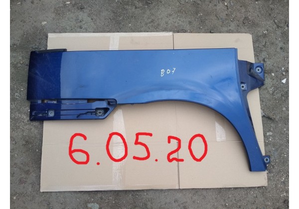 Крило заднє праве Peugeot 807, Citroen C8, 03-07, 1485148080, 8526W6
