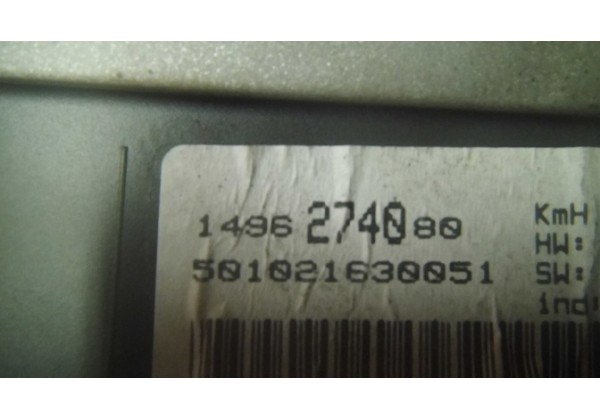 Щиток приладів, спідометр Citroen C8, Peugeot 807, 1496274080, 1489076077