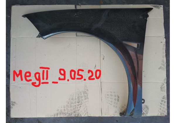 Крило ліве переднє Renault Megane II, 7701477186, 7701473702, 8200125500