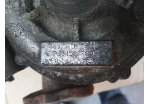 Турбіна Citroen C8, Evasion, Jumpy 2.0 hdi, Fiat Scudo, Ulysse 2.0 jtd, Peugeot 806, Expert 2.0 hdi, 9634521180, 706978-5001S Turbocharger