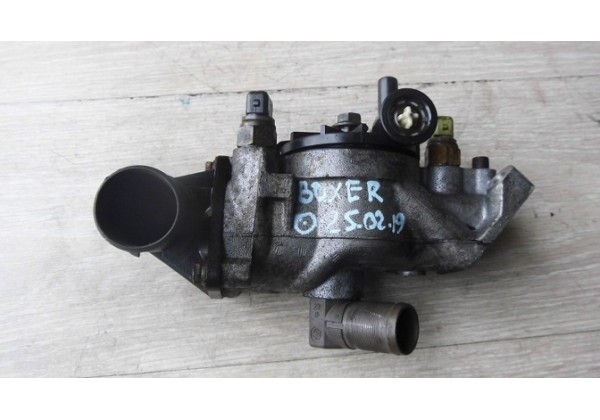 Корпус термостата з датчиками Peugeot, Citroen 1.9 d, 1.9 td, 1461612080, 1479886080