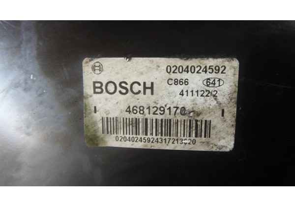 Вакуумний підсилювач гальм Peugeot Boxer, Ducato, Jumper, 02-06, 468129170, 0204024592