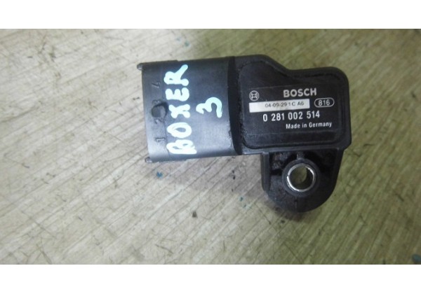 Датчик абсолютного тиску повітря, (4 конт.) Peugeot, Citroen 2.3 jtd, 2.8 hdi, 500351377, 0281002514