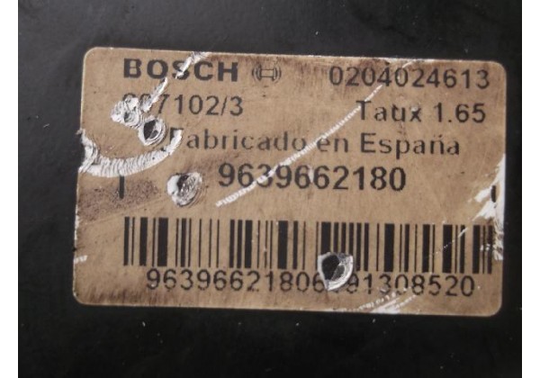 Вакуумний підсилювач гальм Peugeot 307, Citroen C4 1.6 16V, 2.0 hdi, 0204024606, 0204024610, 0204024613, 9639662180, 9639662280