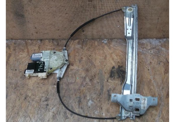 склопідйомник електричний лівий передній з моторчиком Citroen C4, 9647442480, купе