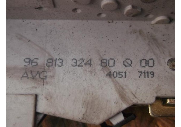 замок дверки лівий передній, 6 пінів Citroen C4, 9681332480, купе