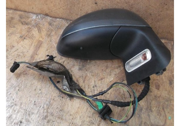 Дзеркало праве електро, з обігрівом, з покажчиком повороту Citroen C4, 04 - 10, 96467112