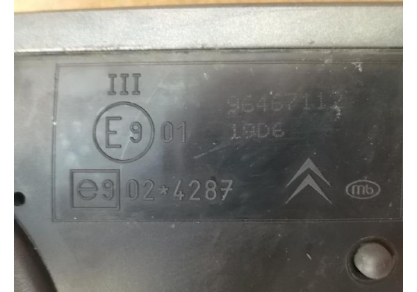 Дзеркало праве електро, з обігрівом, з покажчиком повороту Citroen C4, 04 - 10, 96467112