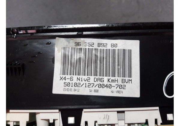Щиток приладів Citroen C5, 01-05, 9635289280