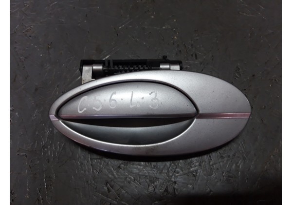 Ручка наружна задньої лівої дверки Citroen C5, 01-05, 9642929180