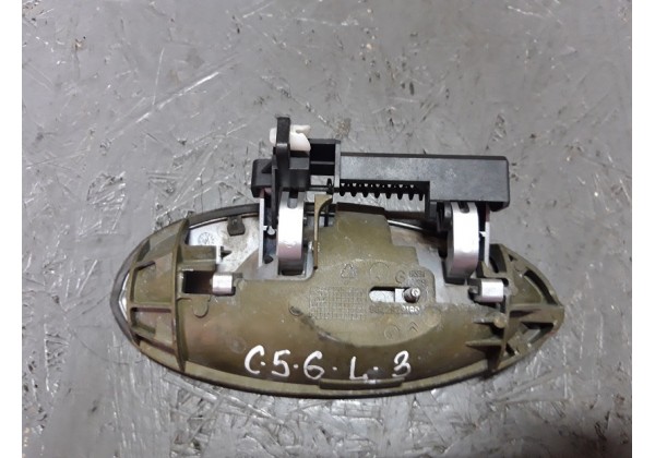 Ручка наружна задньої лівої дверки Citroen C5, 01-05, 9642929180