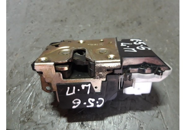 Замок передньої лівої дверки електричний, 6 пінів, Citroen C5, 01-08