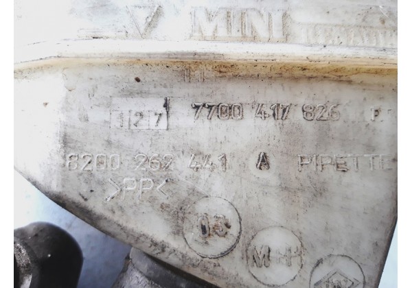 Головний гальмівний циліндр, 2 вихода Renault Kangoo, Clio II, 8200058190, 8200262441, 7700417826