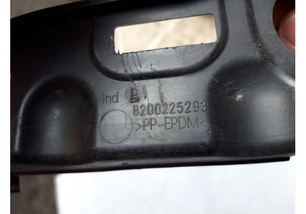 Накладка декоративна лобового скла ліва Renault Kangoo, 02-08, 8200225293 *