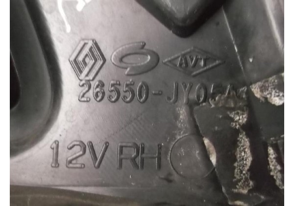 ліхтар задній правий внутрішній Renault Koleos, 26550JY05A