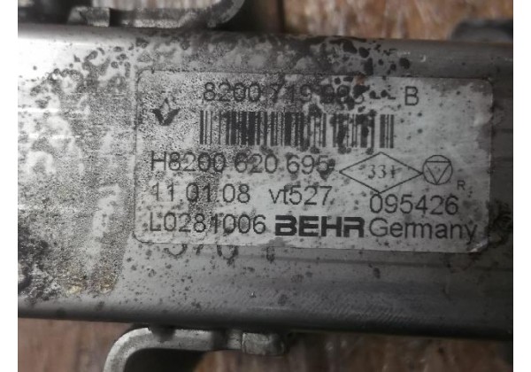 Охолоджувач системи EGR Renault 2.0, 2.3 dCi, 1473500QAB, 8200620695, 8200719993
