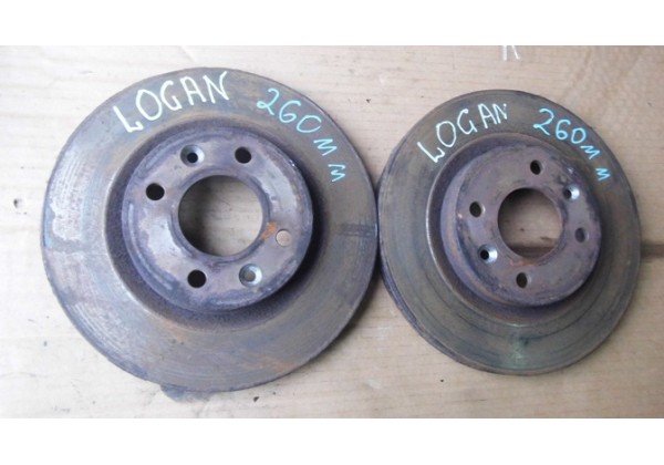гальмівний диск передній Renault, 6001549211, D - 259 mm