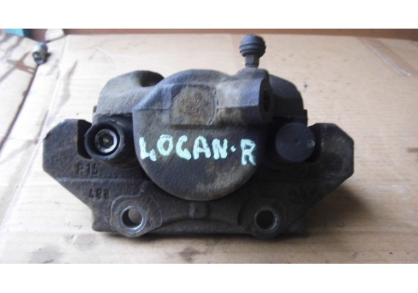 суппорт передній правий Renault Logan, Logan MCV, 8200499368,6001549801,410014231R,7701208333, під вентилюємі диски.
