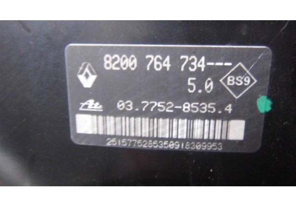 вакуум Renault Kangoo, Logan MCV, 8200764734, 03.7752-8535.4