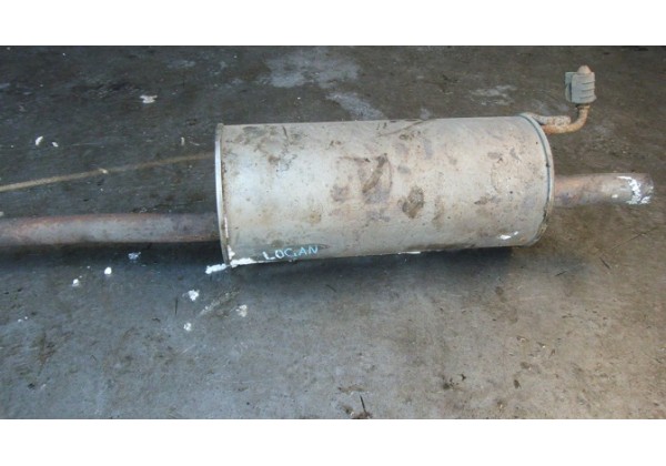 глушник Renault Logan, Logan MCV, Sandero, Kangoo, 8200482904, 6001548670