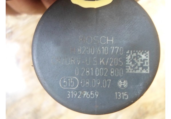 Датчик тиску палива в рейці Renault 2.0 dci, M9R, 0281002800, 226706711R, 8200610770
