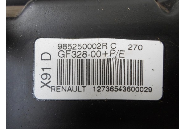 Подушка безпеки пасажирська, (в торпедо) Renault Laguna III, 985250002R