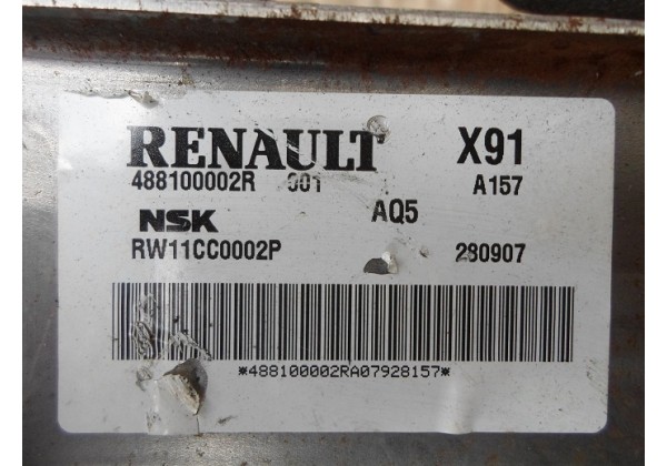 Колонка рульова, з блокадою керма Renault Laguna III, 488100002R, 487000007R