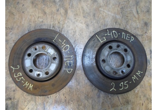 Диск гальмівний передній вентильований , 295 мм Renault Megane III, Scenic III, Grand Scenic III, Laguna III, 402060002R, 402066813R, 402064408R *