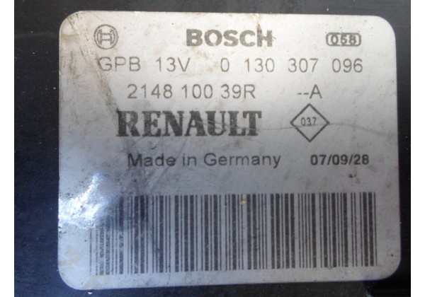 Вентилятор охолодження радіатора двигуна Renault Laguna III 1.5, 2.0 dci, 1.6 16V, 214810039R, 0130307096, 3135103780