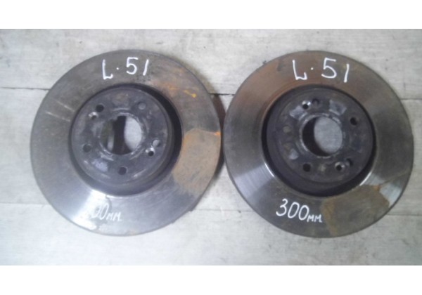 диск гальмівний передній, 300 мм Renault Laguna II, 8200007122, 7701206614