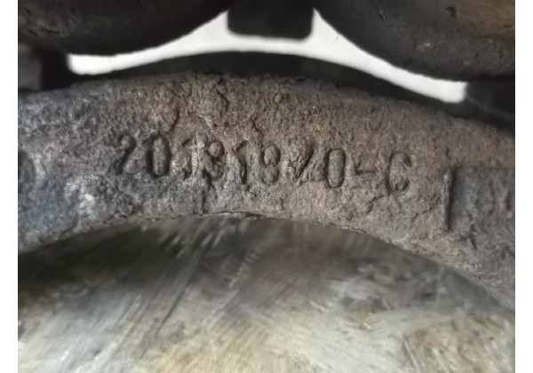 Супорт передній правий R16, два шланга Renault Master II, 7701206726, 7701049696