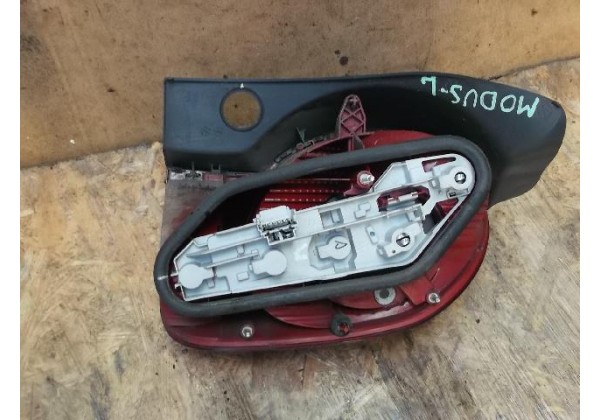 Ліхтар задній лівий Renault Modus, 04-08, 8200655992, біле скло поворотника
