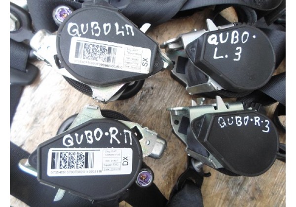 Паски безпеки Fiat Qubo, Citroen Nemo, Peugeot Bipper.